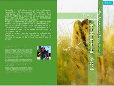 Tres poemas del Libro de Poesía: Desearte en Abril.